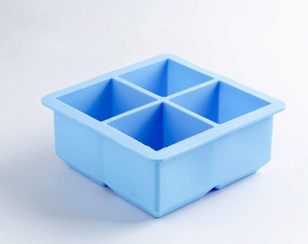 Blue ice mold