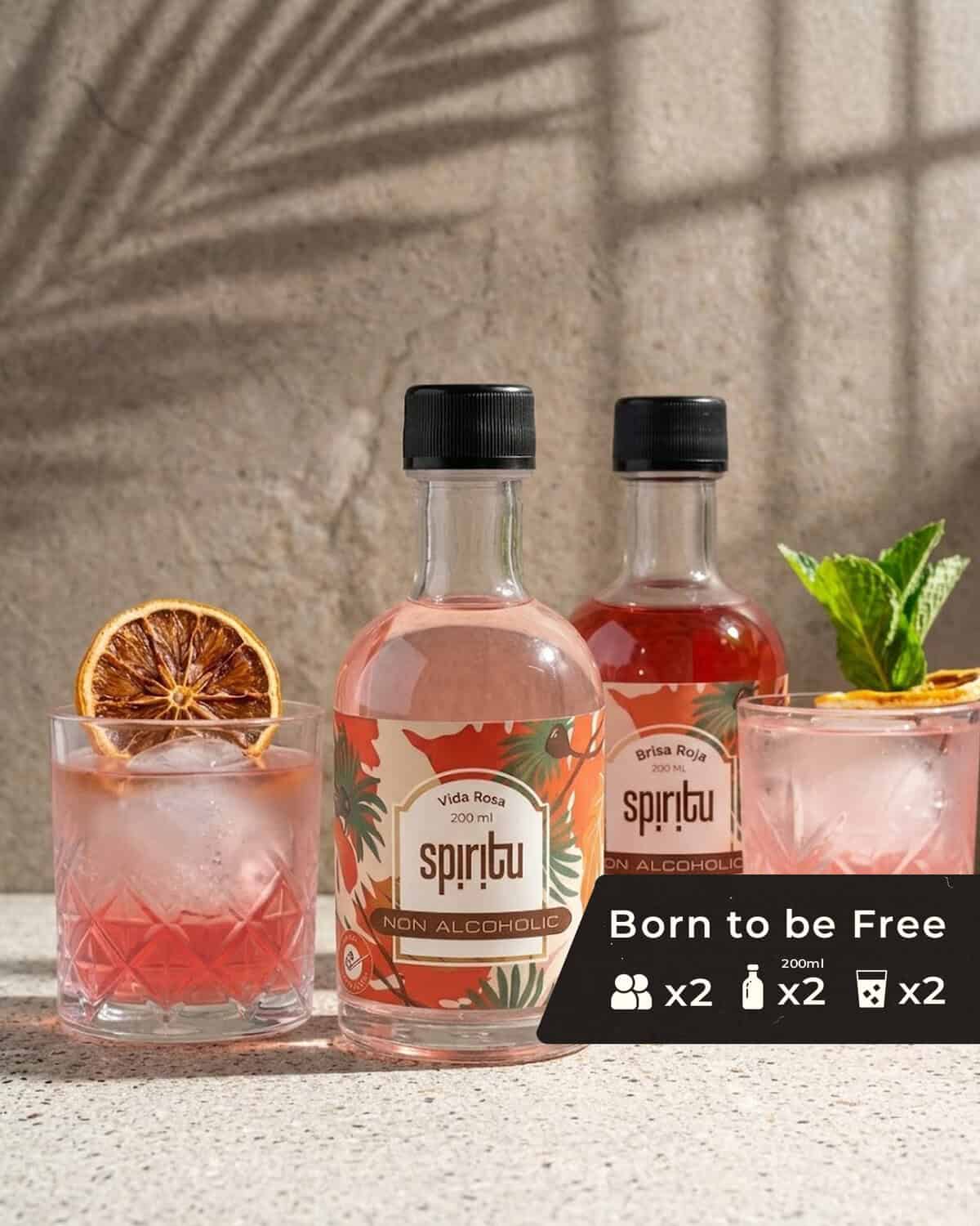 Born To Be Free With Icons מארז מתנה ליולדת - קוקטיילים ללא אלכוהול - Born to be Free – תמונה 1