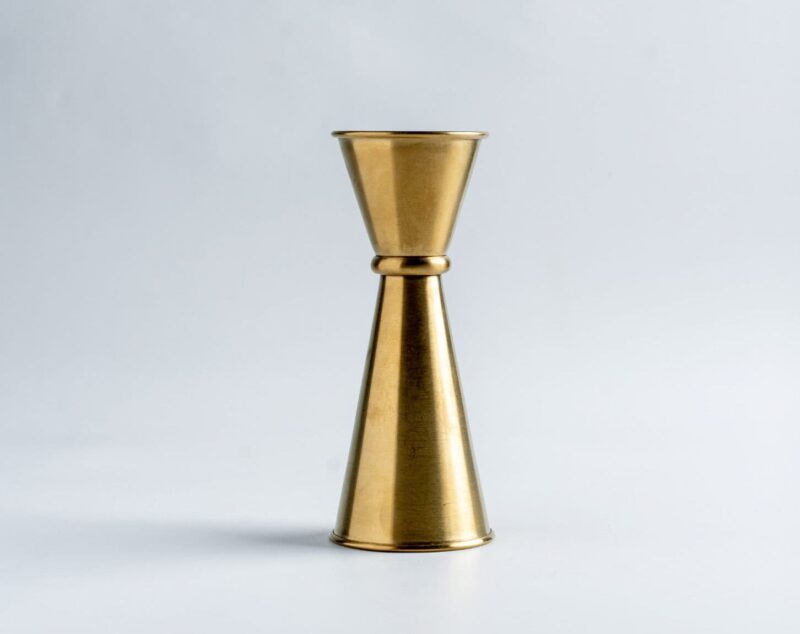 כוסית מדידה דו צדדית - זהב