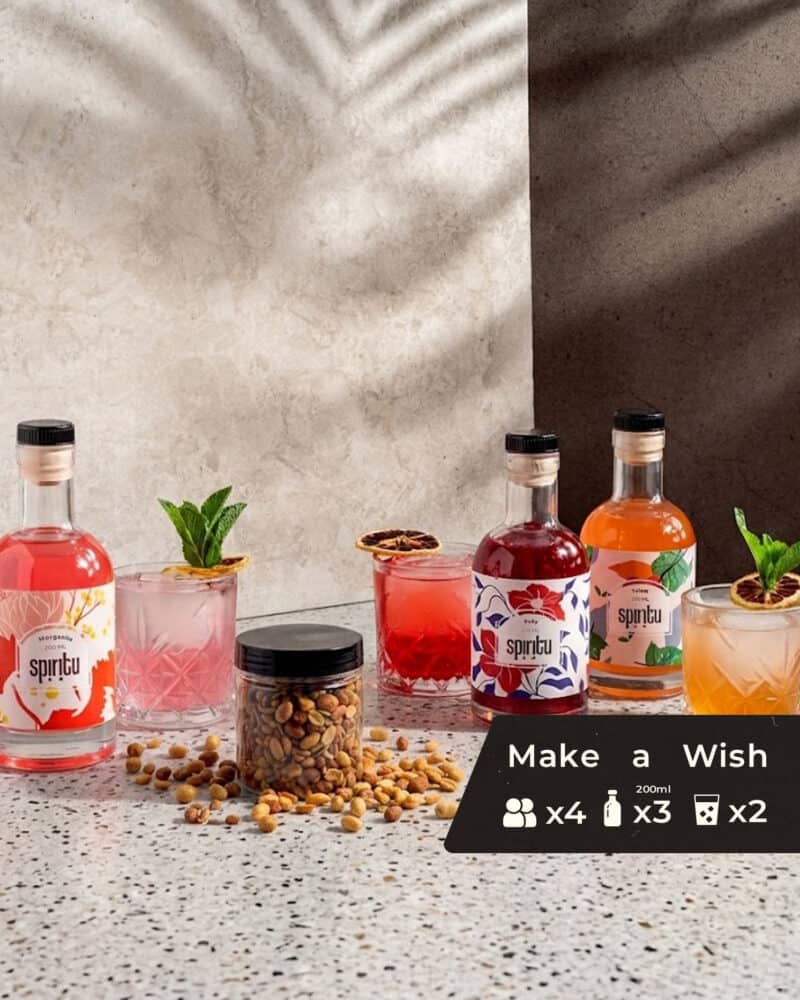 מארז קוקטיילים ליום הולדת - Make a Wish