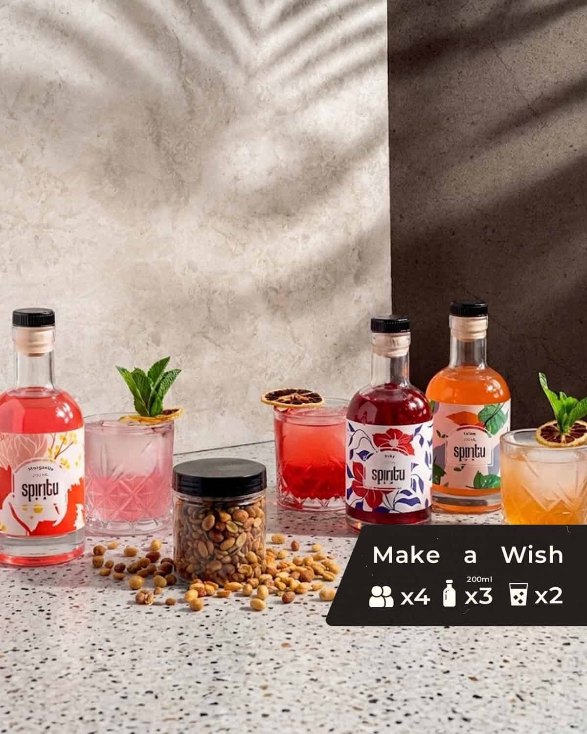 Make A Wish With Icons מארז קוקטיילים ליום הולדת - Make a Wish – תמונה 1