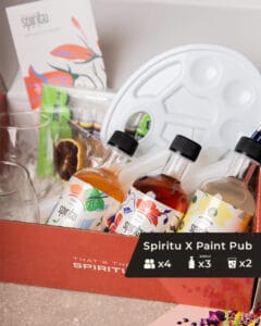 מארז יצירתי למפגש חברתי - Spiritu X Paint Pub